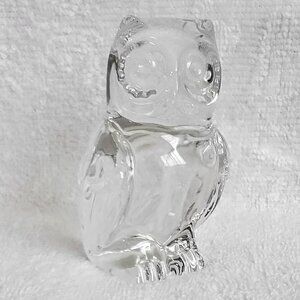 Crystal Owl Figurine by Princess House Germany & is 24% Lead Crystal!!